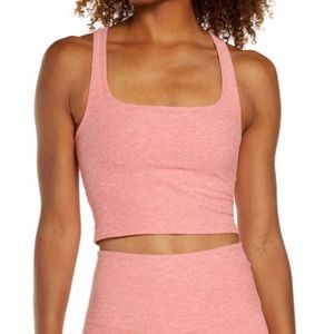 Beyond Yoga Spacedye Square Neck Cropped Tank